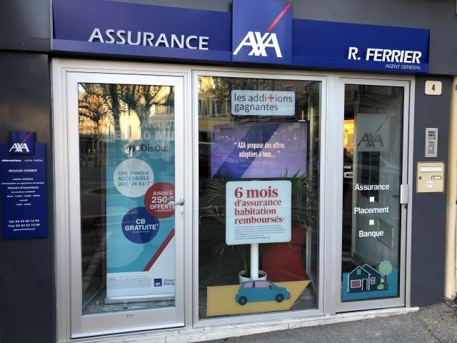 Logo Assurances Axa Ferrier